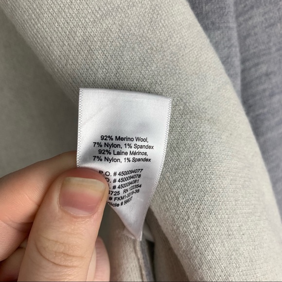 Babaton Beekman Cardigan in Grey & White, Size: XXS - Picture 7 of 8